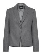Jia9 Blazers Single Breasted Blazers Grey BOSS