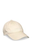 Logo Baseball Cap Accessories Headwear Caps Cream Lindbergh
