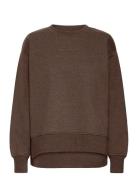 Iholinne Sw Tops Sweat-shirts & Hoodies Sweat-shirts Brown ICHI