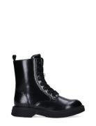 Calvin Klein Lace Up Bootie Bootsit Nauhalliset Saapikkaat Black Calvi...