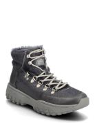 Iris Track Lh Shoes Boots Ankle Boots Ankle Boots Flat Heel Grey WODEN