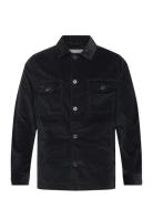 1927: Corduroy Overshirt Tops Overshirts Navy Lindbergh Black