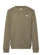 Fw-Crew Tops Sweat-shirts & Hoodies Sweat-shirts Khaki Green Levi's