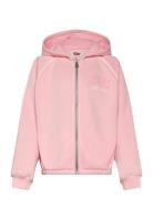 Zh-Full Zip Hoody Tops Sweat-shirts & Hoodies Hoodies Pink Levi's