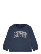 Ls-L/S Tee Tops T-shirts Long-sleeved T-shirts Navy Levi's