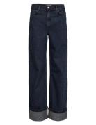 Nutoronto Wide Jeans Bottoms Jeans Wide Navy Nümph