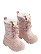 Winterboot Aleex Nauhalliset Talvikengät Pink Wheat