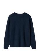 Nlmkave Ls O-Neck Knit Tops Knitwear Pullovers Navy LMTD