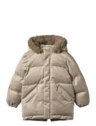Puffer Parka Jasper Toppatakki Beige Wheat