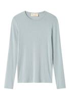 Tani W Tops T-shirts Long-sleeved T-shirts Blue MarMar Copenhagen