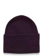 Rodebjer Sendina Knit Accessories Headwear Beanies Burgundy RODEBJER