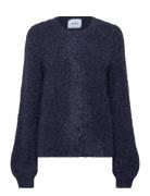 Msjennie Grs Knit Cardigan Tops Knitwear Cardigans Navy Minus