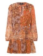 Bohoshort Lyhyt Mekko Orange Desigual