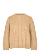 Mafalvra Tops Knitwear Jumpers Beige Masai