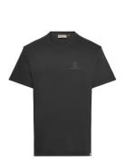 Printed T-Shirt Tops T-shirts Short-sleeved Black Revolution