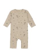 Romper Ls Pitkähihainen Body Beige Fixoni