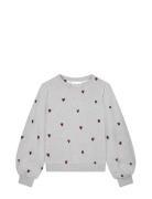 Dina Sweater Tops Sweat-shirts & Hoodies Sweat-shirts Grey Fabienne Ch...