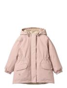 Jacket Sille Parka Takki Pink Wheat