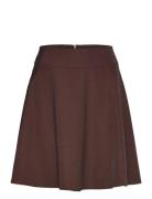Rwpluto Short Skirt Lyhyt Hame Brown Rosemunde