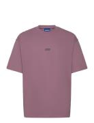 Nalono Tops T-shirts Short-sleeved Pink HUGO BLUE