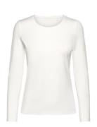 T-Shirt 1/2 Sleeve Tops T-shirts & Tops Long-sleeved White Gerry Weber