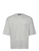 Over D Tee Tops T-shirts Short-sleeved Grey HAN Kjøbenhavn