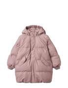 Pu Puffer Jacket Coast Toppatakki Pink Wheat