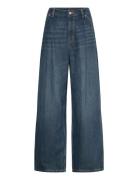C_Slouchy Pltd Mr Bottoms Jeans Wide Blue BOSS