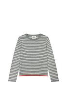 Fine Merino Ivy Knit Tops Knitwear Jumpers Grey Mads Nørgaard