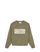 Yota Knit Tilona Sweater Tops Knitwear Jumpers Khaki Green Mads Nørgaa...
