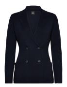 Fibrinta Blazers Double Breasted Blazers Navy BOSS