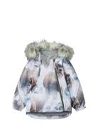 Hopla Fur Toppatakki Blue Molo