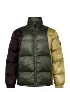 Down Jacket Vuorillinen Takki Topattu Takki Green EA7
