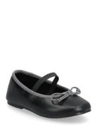 Two-T Ballet Flats With Bow Ballerinat Black Mango