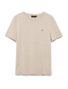 James Tee Designers T-shirts Short-sleeved Beige Morris