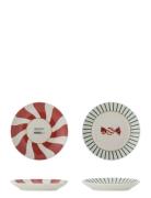 Yule Plate Home Tableware Plates Small Plates Multi/patterned Blooming...