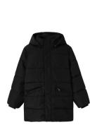 Nkfmedow03 Puffer Jacket Long Fo Toppatakki Black Name It