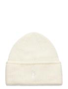 Wool-Hot Fix Pp Beanie Accessories Headwear Beanies Cream Polo Ralph L...