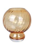 Meadow Swirl Vase Home Decoration Vases Big Vases Brown Specktrum