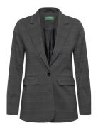 Jacket Blazers Single Breasted Blazers Grey United Colors Of Benetton