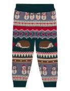 Tnstholiday Jacquard Pants Bottoms Leggings Multi/patterned The New