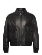 Pilot Jacket Black Nahkatakki Black Belstaff