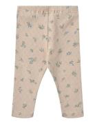 2 Leggings Jules Bottoms Leggings Multi/patterned Wheat