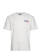 Athletics Premium Logo T-Shirt Tops T-shirts Short-sleeved Grey New Ba...