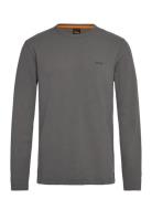 Tempesto Tops T-shirts Long-sleeved Grey BOSS