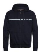 Authentic Jacket H Tops Sweat-shirts & Hoodies Hoodies Navy BOSS