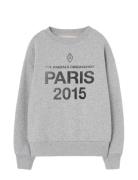 Sun Frey Bear Sweatshirt Tops Sweat-shirts & Hoodies Sweat-shirts Grey...