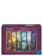 Fantasy 7000P Toys Puzzles And Games Puzzles Classic Puzzles Purple Ra...
