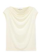 Rwbiarritz Ss Waterfall T-Shirt Tops T-shirts & Tops Sleeveless Beige ...