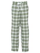 Check Flannel Night Pants Pyjamahousut Olohousut Green Missya